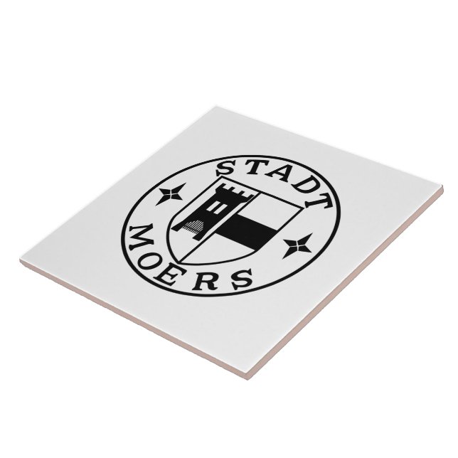 Moers stads-, Tyskland Kakelplatta (Sidan)