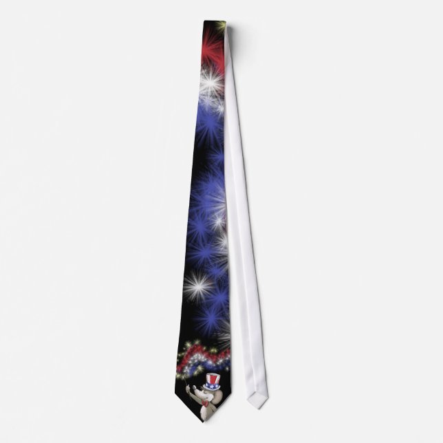 Moe's 4:e juli Fireworks Tie Slips (Framsida)