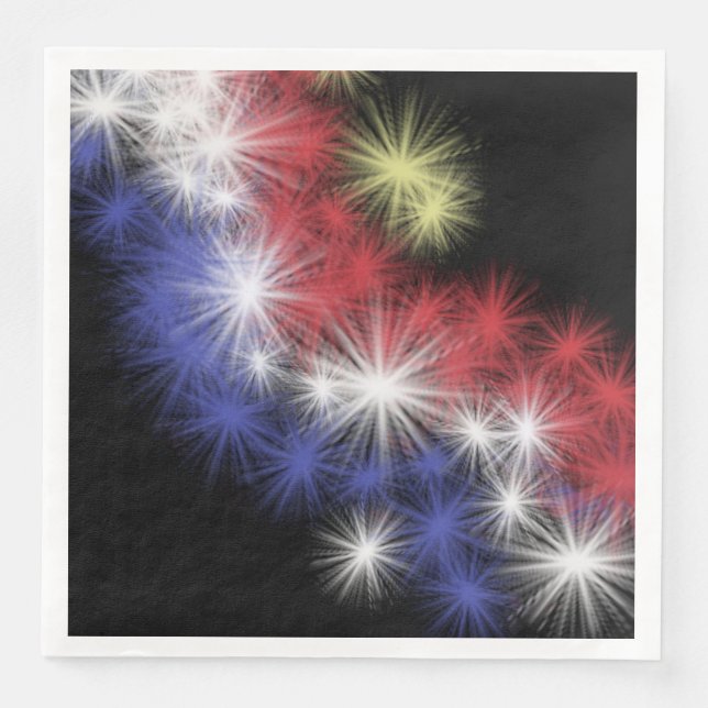Moe's Fireworks Pappersservett (Framsida)