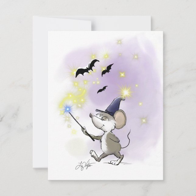 Moes Happy halloween Inbjudningar (Framsida)