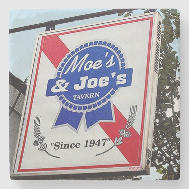 Moe's & Joe's Atlanta, Moe's & Joe's Underlägg, Stenunderlägg (Framsidan)
