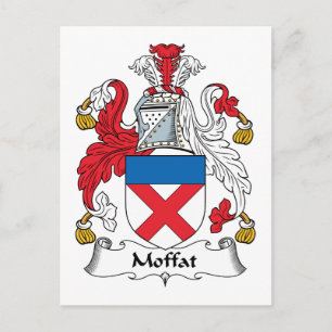 Moffat Family Crest Vykort