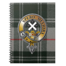 Moffat Tartan & Badge Anteckningsbok