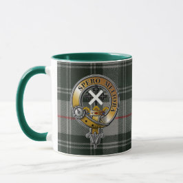 Moffat Tartan & Badge Mugg