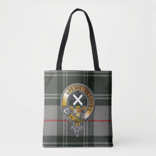 Moffat Tartan & Badge Tygkasse