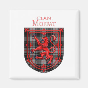 Moffat Tartan Scottish Play Lejon Rampant Magnet
