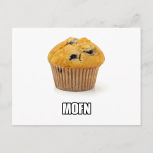 MOFN - Humoralt felstavat Muffin Vykort