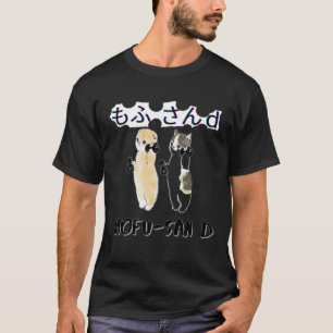 Mofu sand Gift för japanska katter älskare T Shirt
