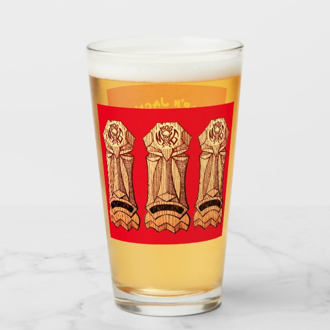 Mog Mog Ölglas Glaskopp (Framsida fylld)