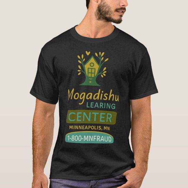 Mogadishu lärcenter t shirt (Framsida)