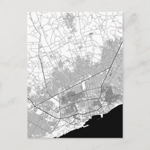 Mogadishu Somalia Karta Vykort