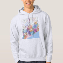 Mogadishu Somalia Stadskarta Hoodie