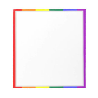MOGAI LIOM LGBT Rainbow Edged Anteckningsblock