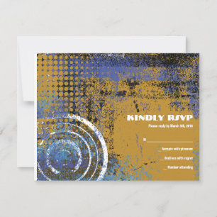Mogen David Circular Star Pub Mitzvah-svarskort OSA Kort