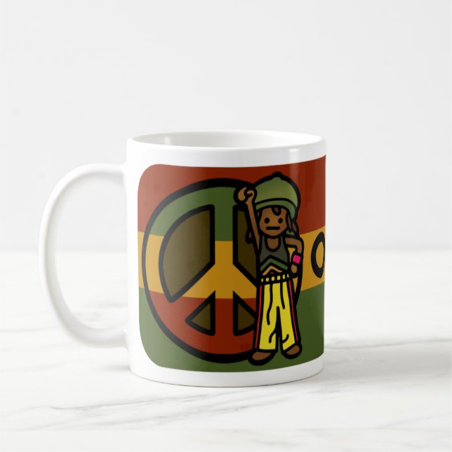 mogen mug. kaffemugg (Vänster)