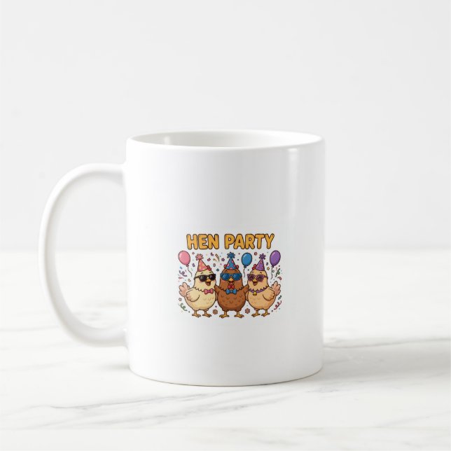 MOGENGRUPP Rolig Kyckling Kaffe Kopp (Vänster)