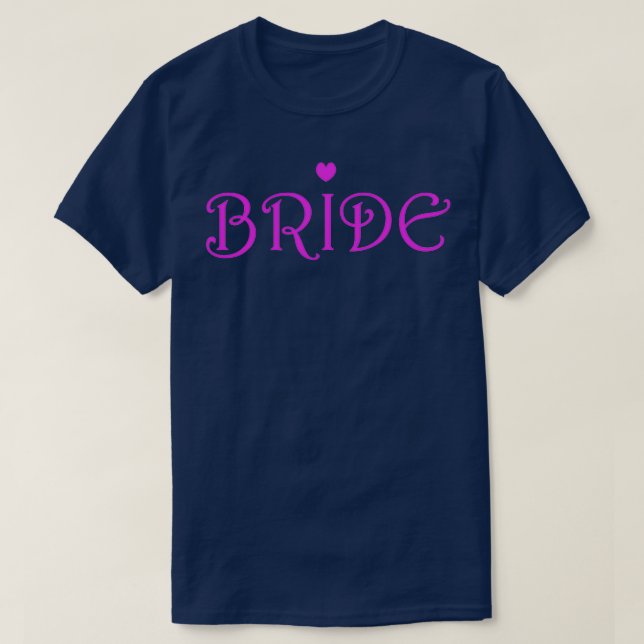 Moget och Svaning Bröllop T Shirt (Design framsida)