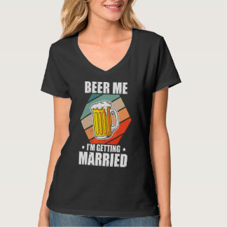 Moget ölut Jag ska gifta mig Sängvätning del T Shirt