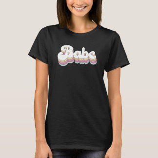 Moget Retro Brud Brudtärna Sängkammaren Party T Shirt
