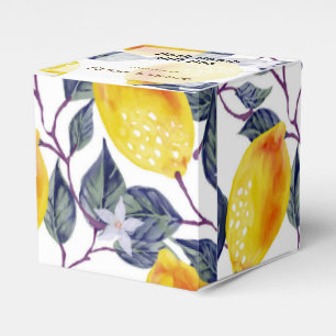 Moglåda för Momsemballage för lemon botaniskt bath Presentaskar