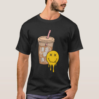 Mognad av både iserad kaffe och ångest, tal hälsa t shirt