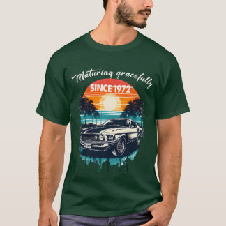 Mognar graciöst sedan 1972 Klassisk Caree flicka T Shirt