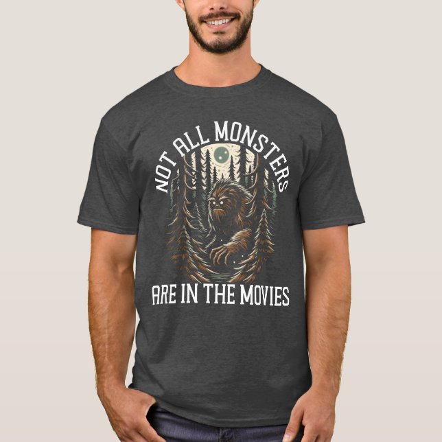 Mogollon Monster Mythical Cryptozoology Cryptid re T Shirt (Framsida)