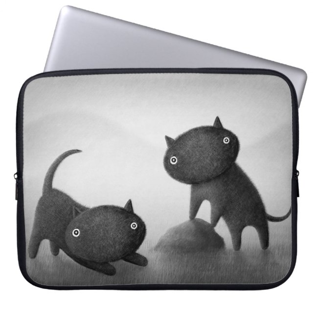 Mogs 2 laptop sleeve (Framsidan)