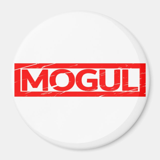 Mogul Frimärke Magnet (Framsidan)
