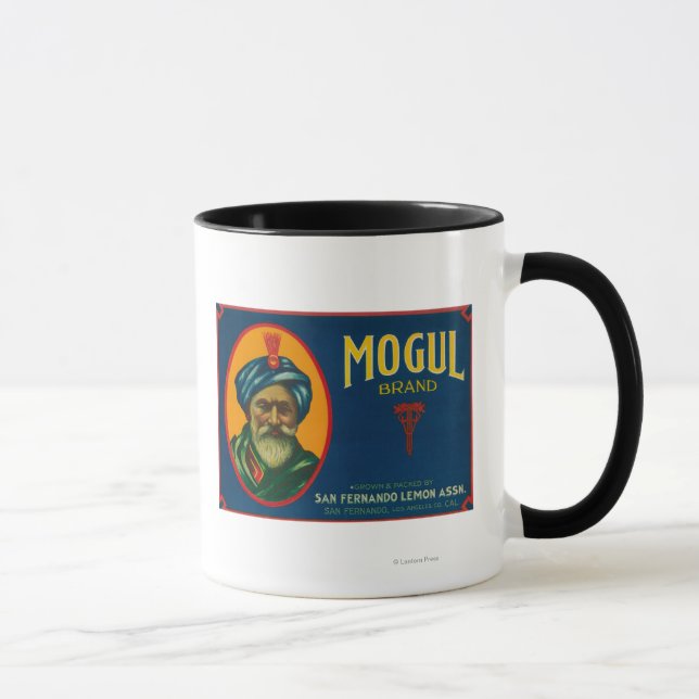 Mogul Lemon LabelSan Fernando, CA Mugg (Höger)
