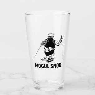 Mogul Skiing Snob Glaskopp