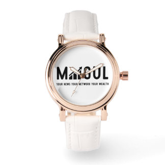 MOGUL WATCH dam ro guld Armbandsur