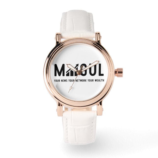 MOGUL WATCH dam ro guld Armbandsur (Framsida)