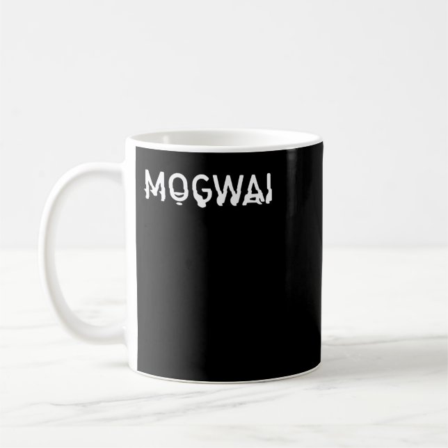 MOGWAI BAND Essential T Shirt-gåva, för manar kvin Kaffemugg (Vänster)