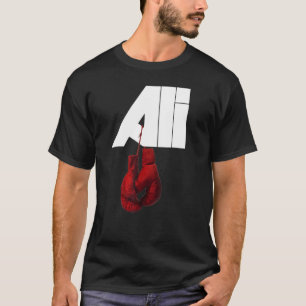 MOHAMED ALI A new and disttive design boxle T Shirt