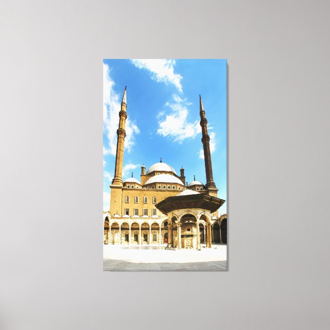 Mohamed Ali Mosque Canvastryck (Framsida)