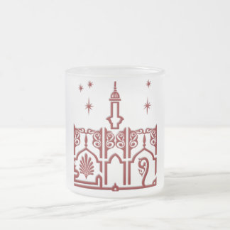 mohamed arabiskanamn frostad glasmugg