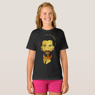 Mohamed Salah, den egyptiske kungens fotboll T Shirt