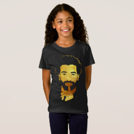 Mohamed Salah, den egyptiske kungens fotboll T Shirt