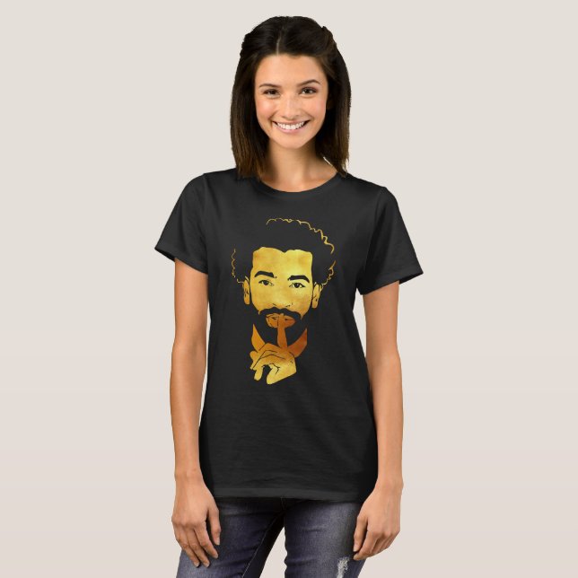 Mohamed Salah, Egyptian Kung Soccer T Shirt (Hel framsida)