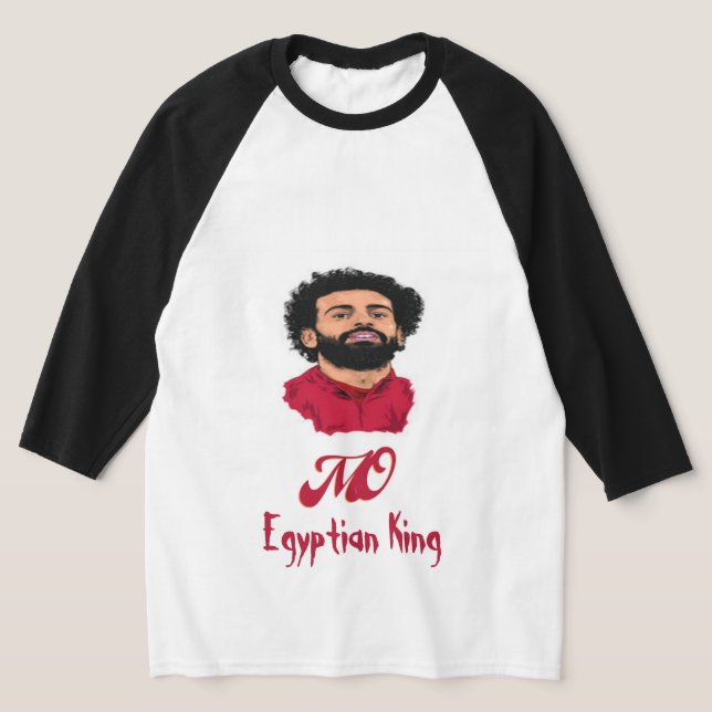 Mohamed Salahs jersey T Shirt (Laydown)