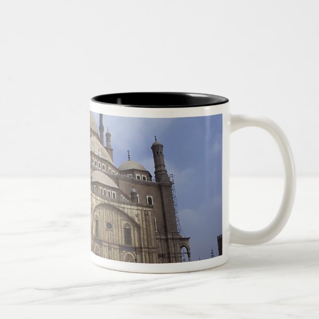 Mohammed Ali Mosque vid Citadel of Cairo, 2 Två-Tonad Mugg (Höger)