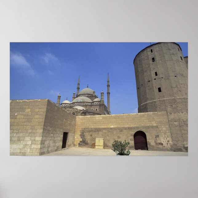 Mohammed Ali Mosque vid Citadel of Cairo, Poster (Framsidan)