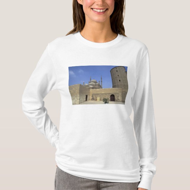 Mohammed Ali Mosque vid Citadel of Cairo Tee Shirt (Framsida)