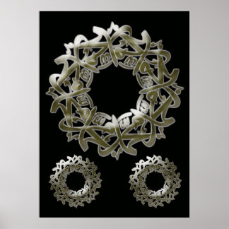 Mohammed-kalligrafi (pbuh)... poster