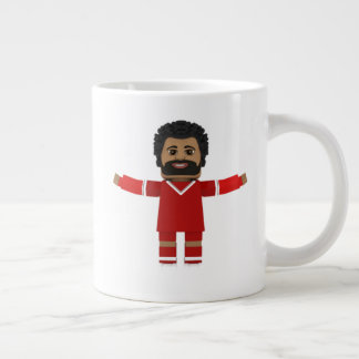 Mohammed Salah Red LIVERPOOL KOPP / MUGG Souvenir Jumbo Mugg