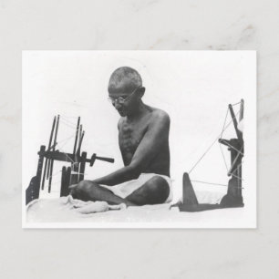 Mohandas Karamchand Gandhi Vykort
