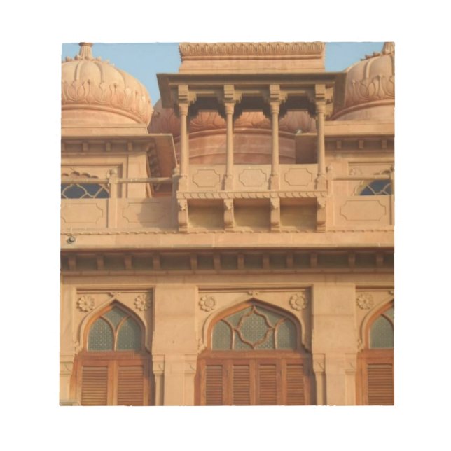 Mohatta Palace Museum: Ikondesign Anteckningsblock (Framsida)