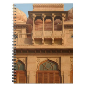 Mohatta Palace Museum: Ikondesign Anteckningsbok Med Spiral