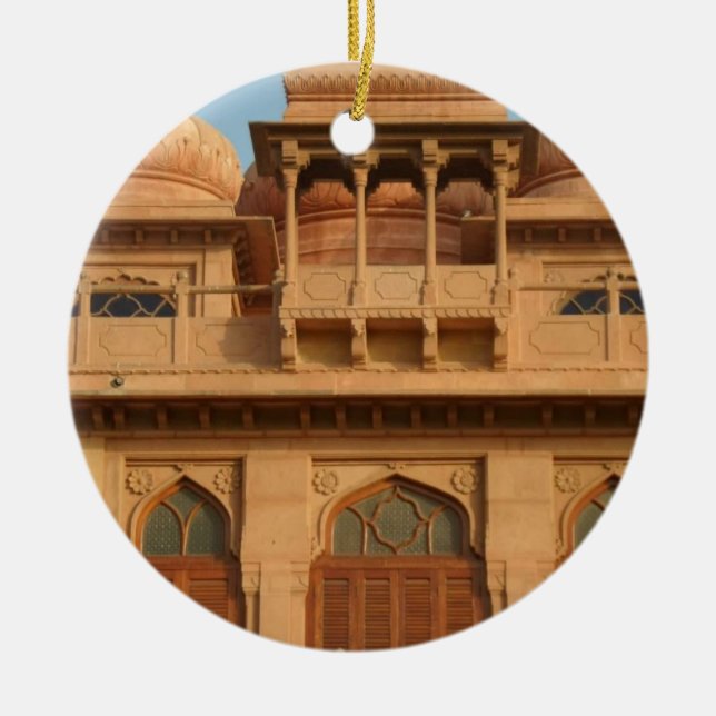 Mohatta Palace Museum: Ikondesign Julgransprydnad Keramik (Framsidan)